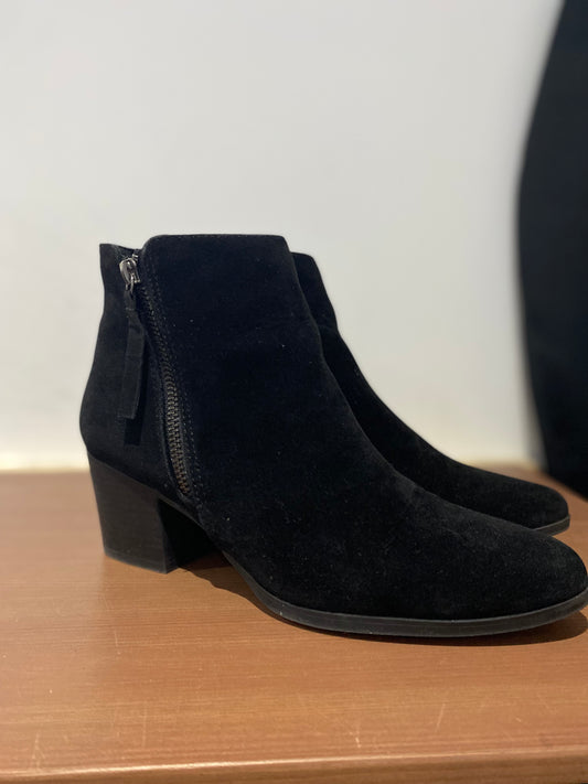 Carvela Black Suede Tessa Boots Size 6