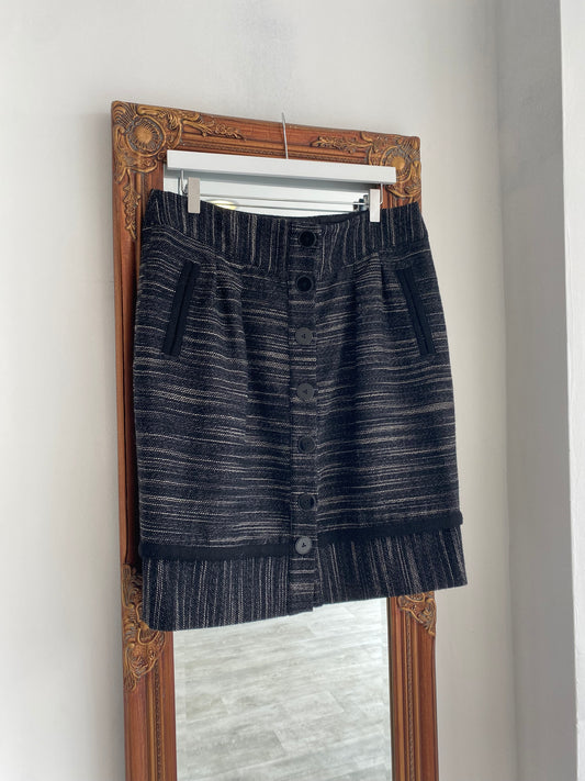 Jaeger Wool Tweed Skirt Size 14