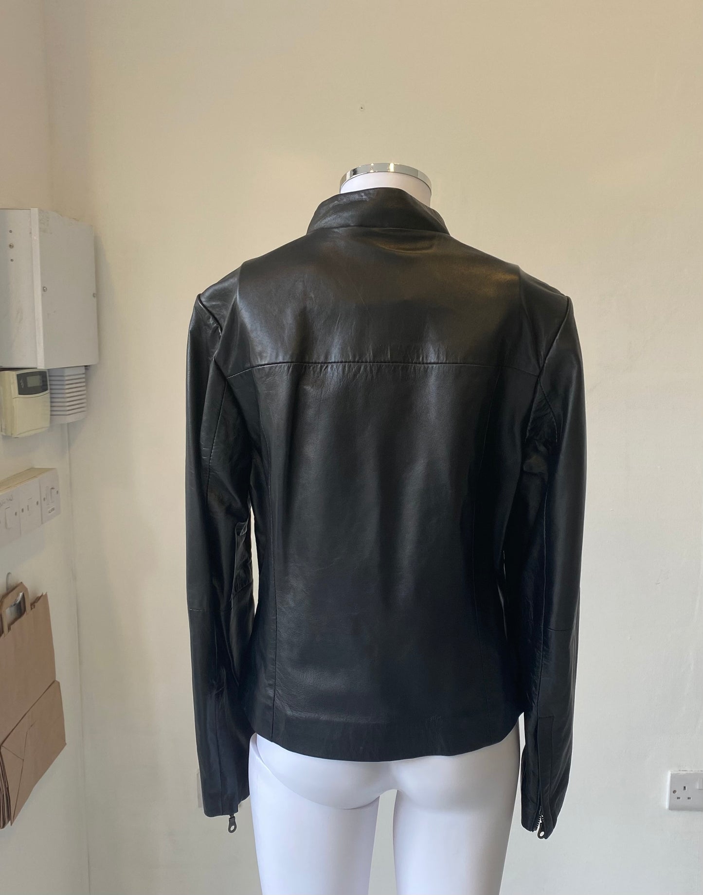 KIT Leather Jacket Size 12