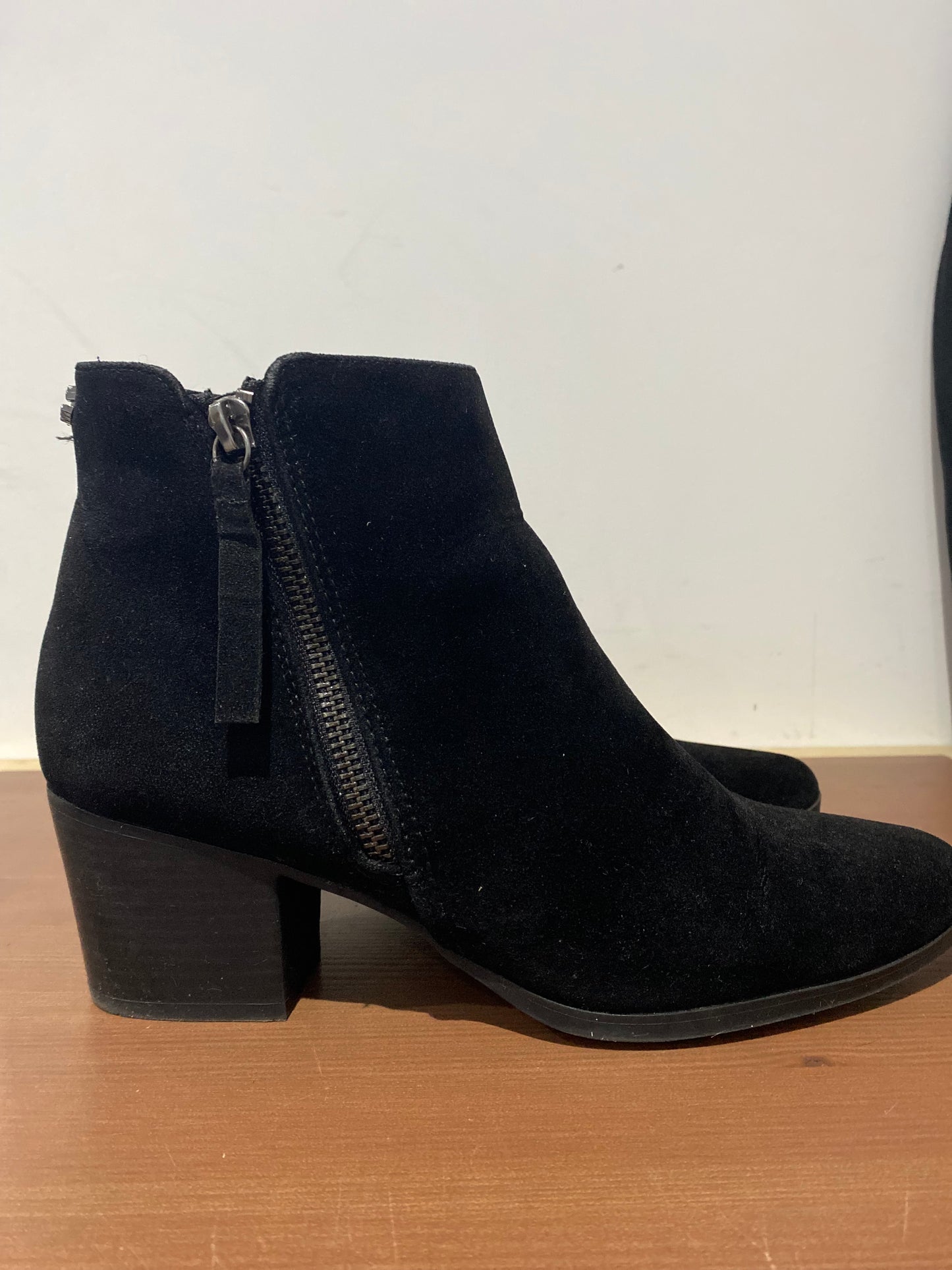 Carvela Black Suede Tessa Boots Size 6