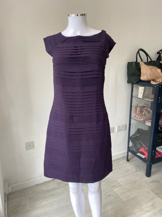 Monsoon Purple Dress Size 8