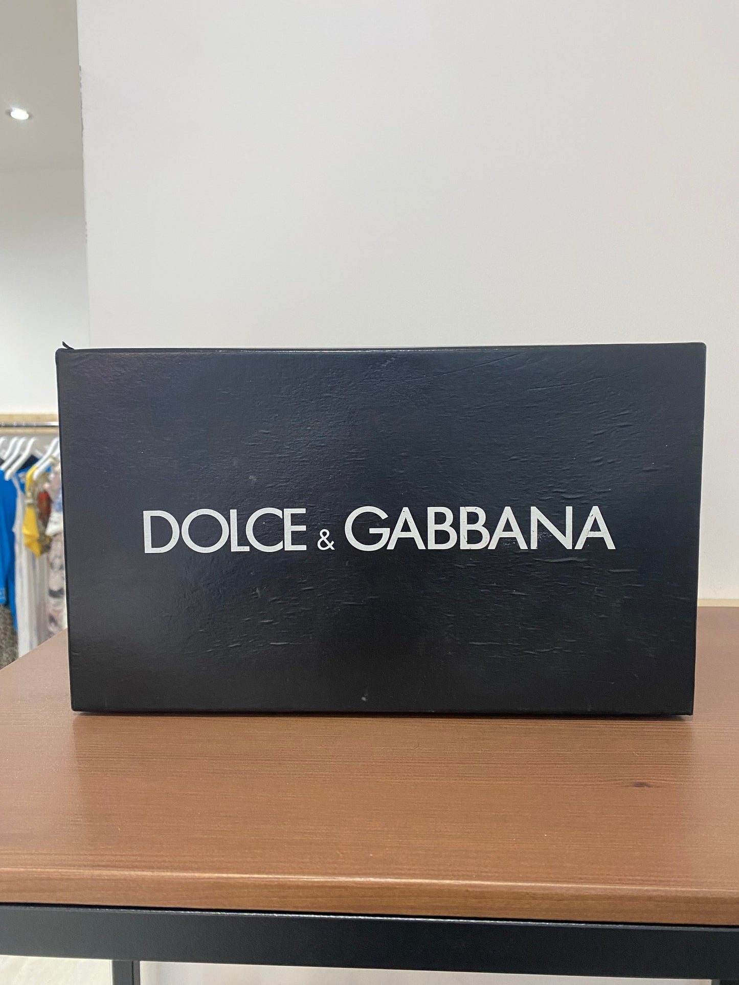 Dolce and Gabbana Beige Patent Kitten Heels Size 5