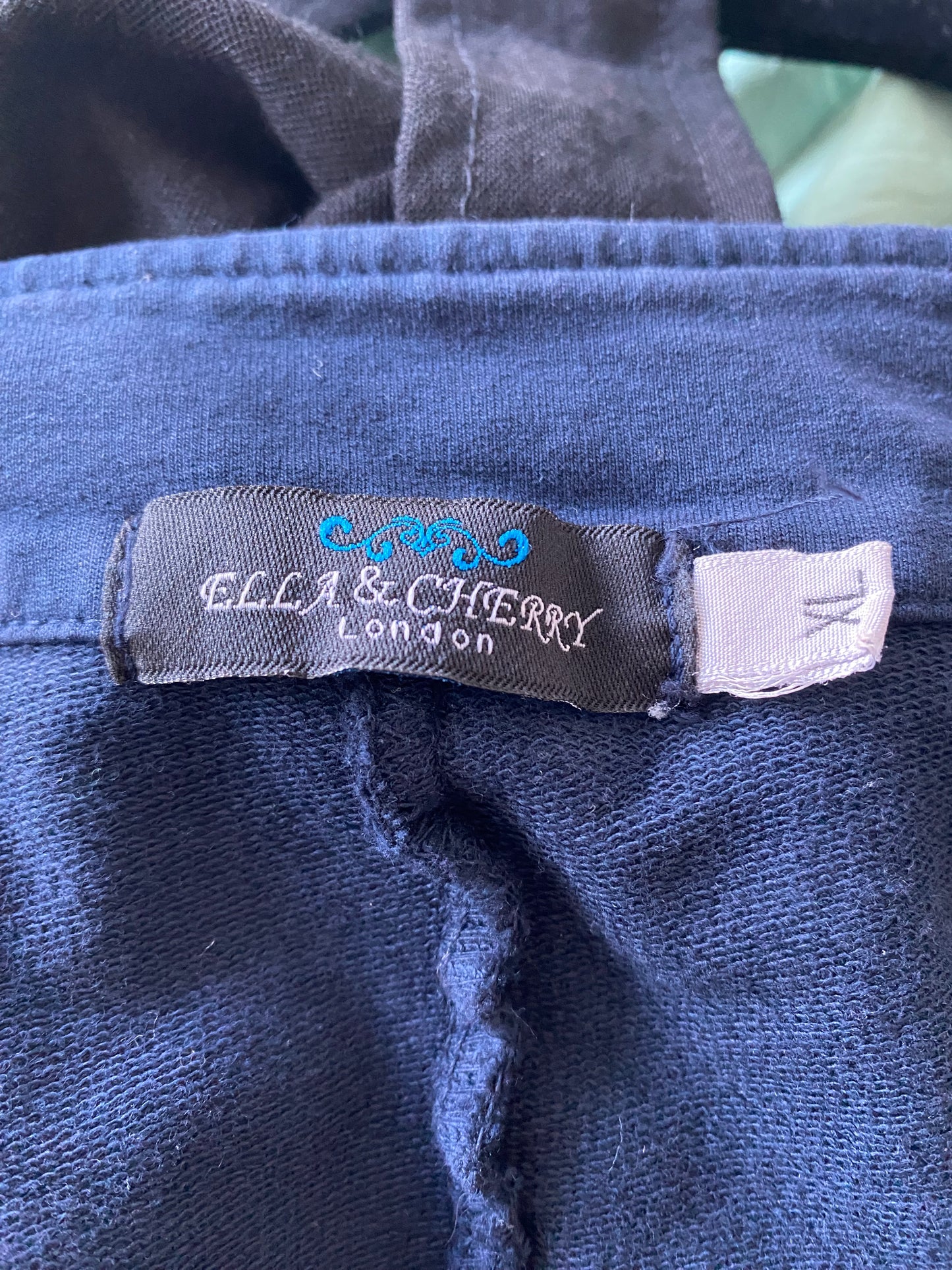 Ella and Cherry Navy Military Jacket Size XL 12-14