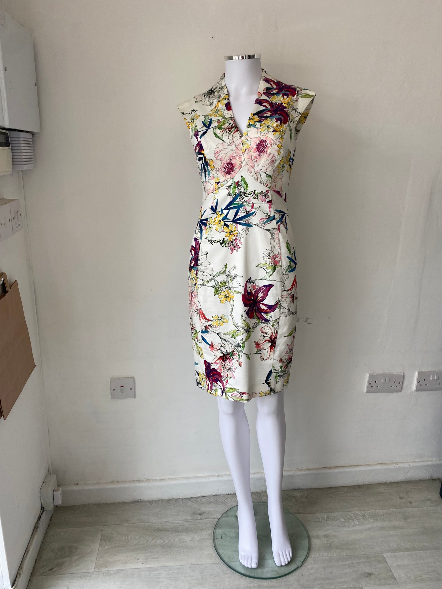 Reiss Floral Print Dress Size 6