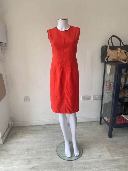 Paul Smith Blue Label Orange Dress Size 8