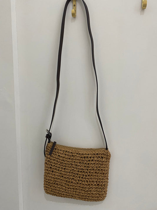 Straw Crossbody Bag