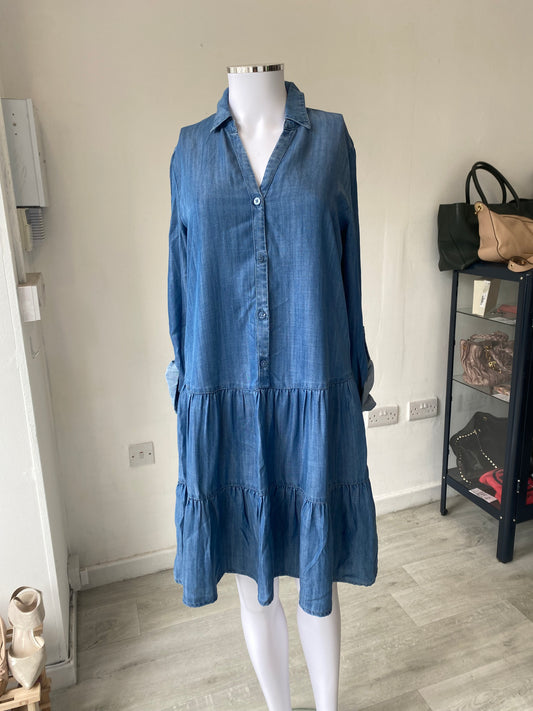 Esprit Denim Style Dress Size 8