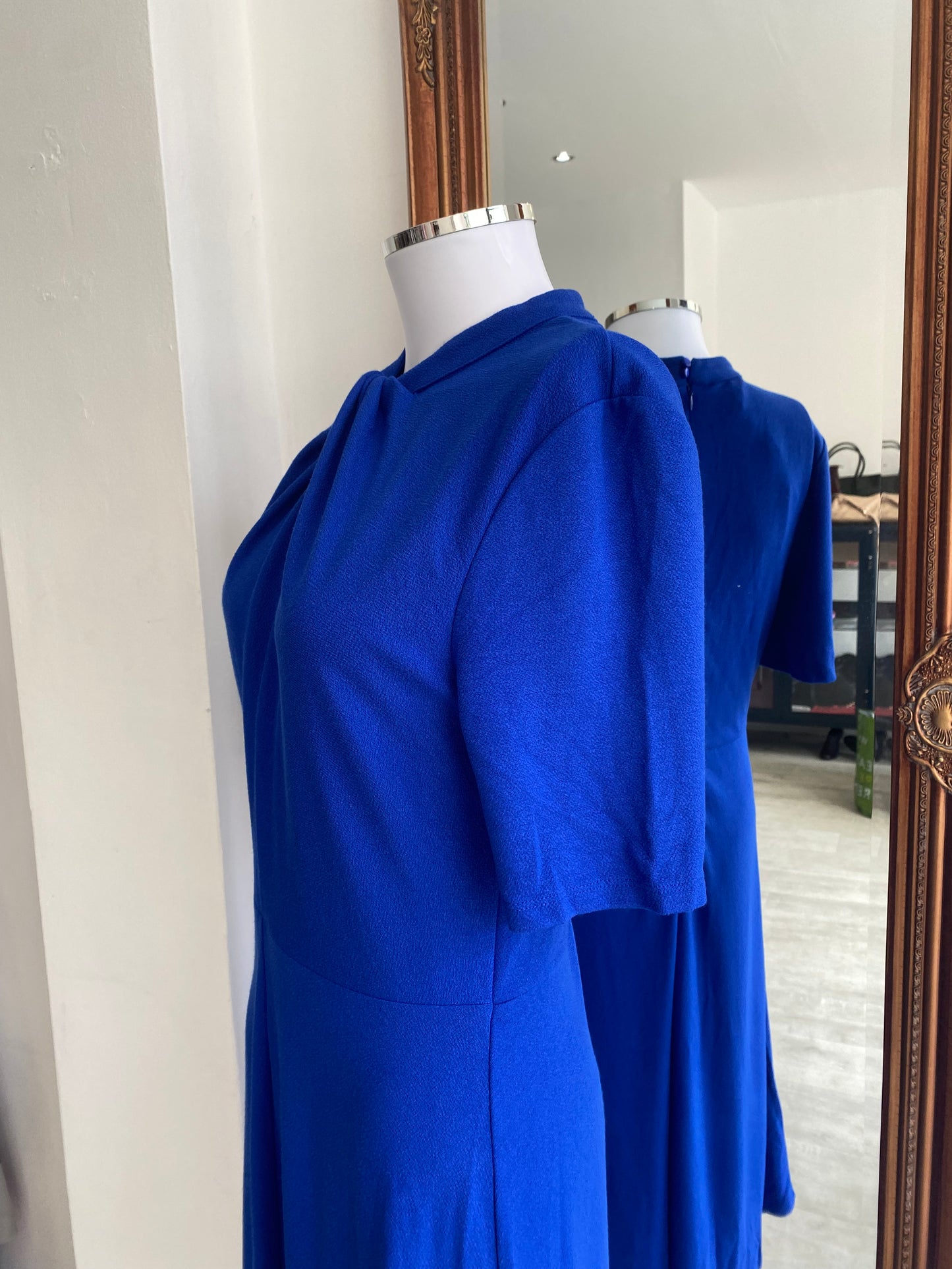 Phase Eight Blue Knot Dress Size 12