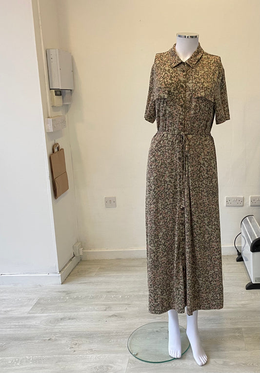 French Connection Maxi Shirt Dress Size 8-10