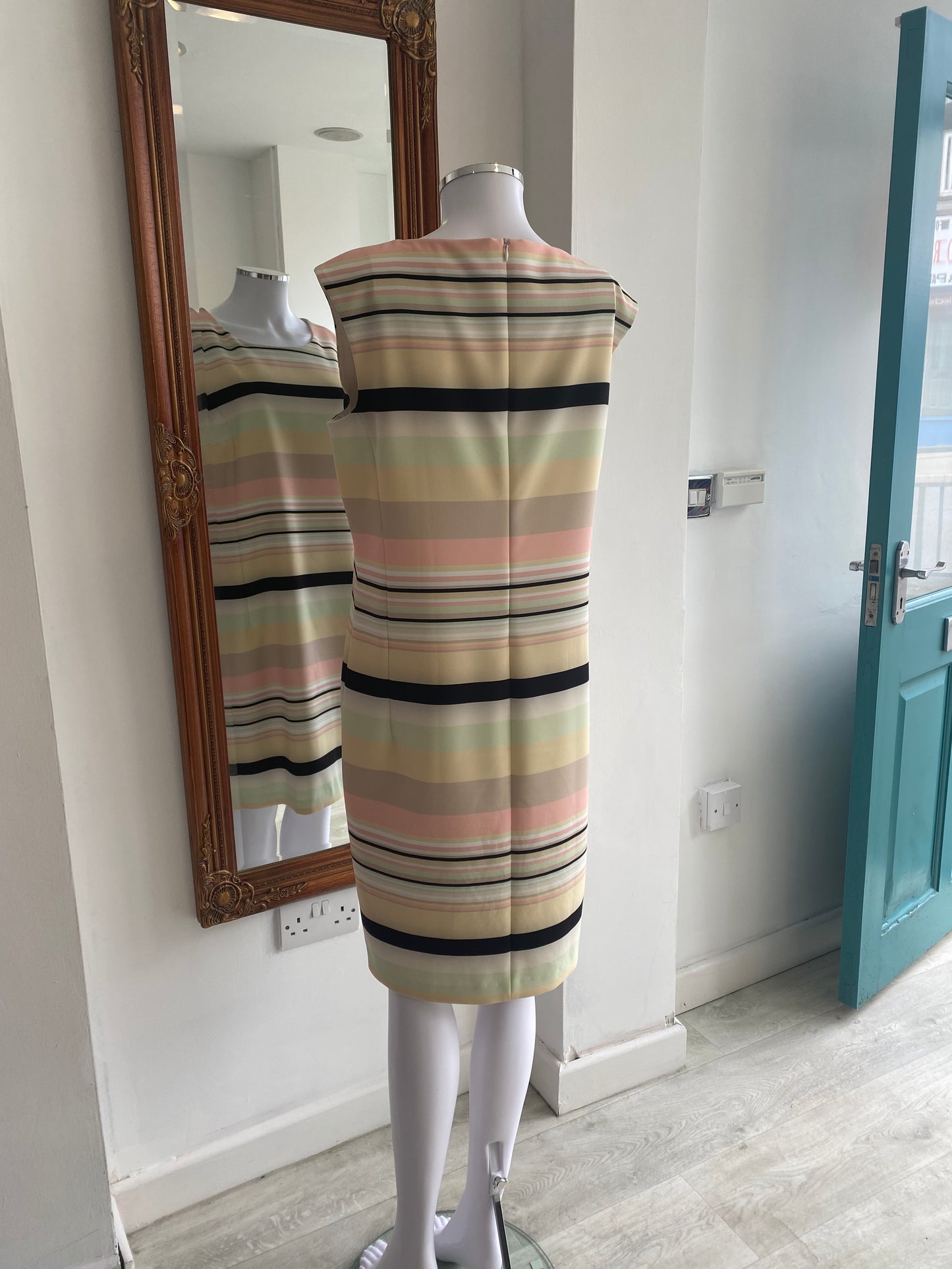 Luisa Cerano Striped Dress Size 14