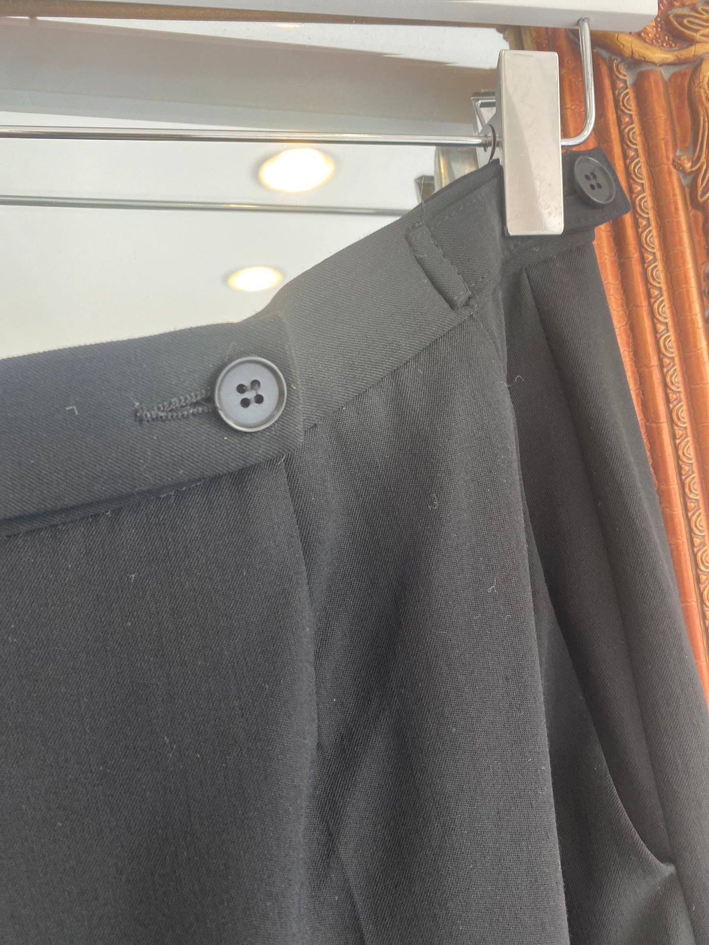 Emporio Armani Black Trouser Suit Size 10