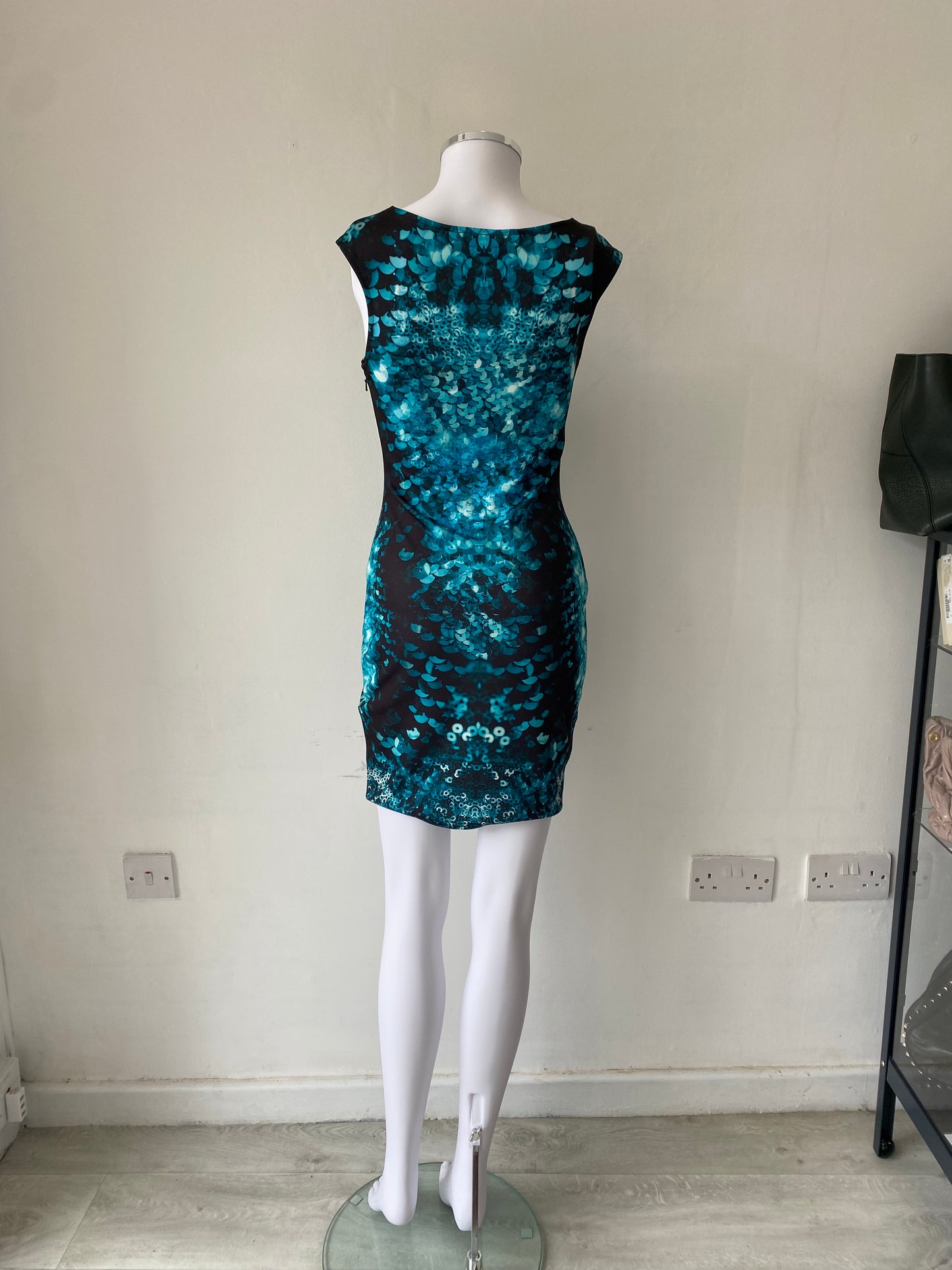 Lipsy Jewel Print Dress Size 8