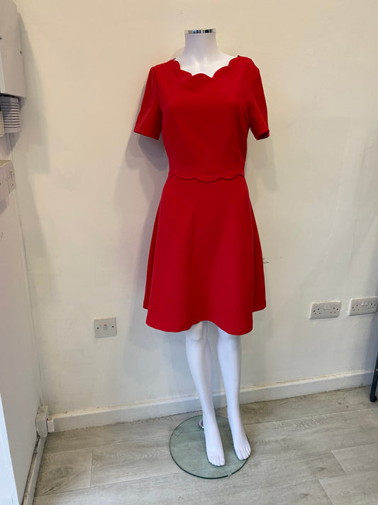 Claudie Pierlot Red Remi Dress Size 10