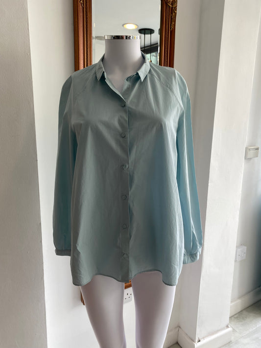 COS Light Blue Shirt Size 8-10