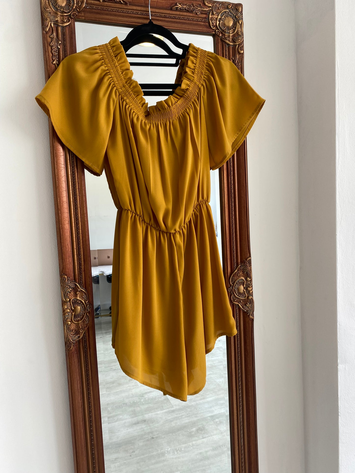 Oh My Love Mustard Playsuit Size Small 8