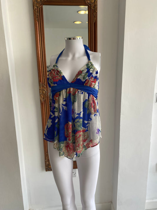 Abercrombie and Fitch Floral Print Top Size 8-10