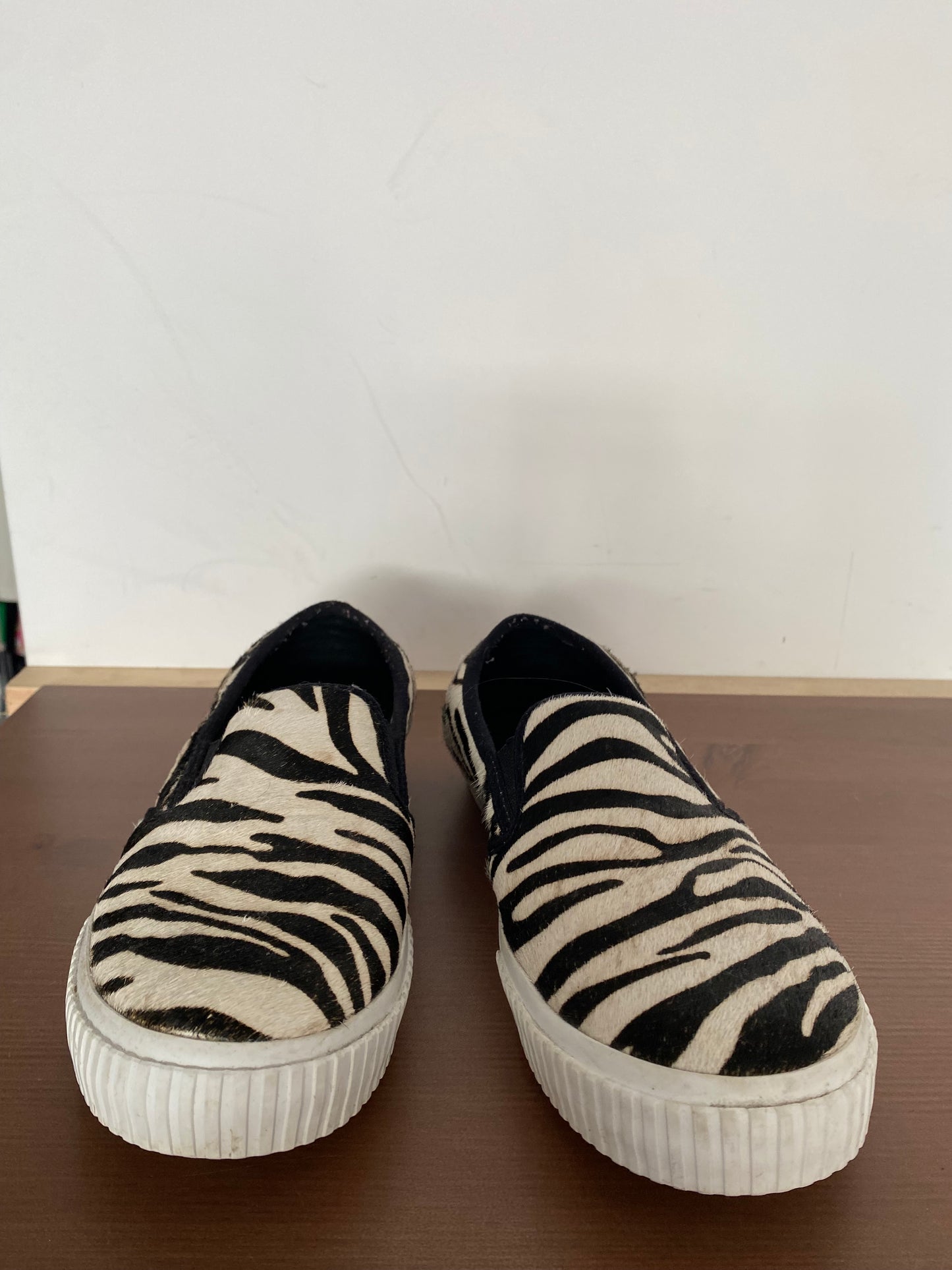 Timberland Zebra Print Loafers Size 6.5