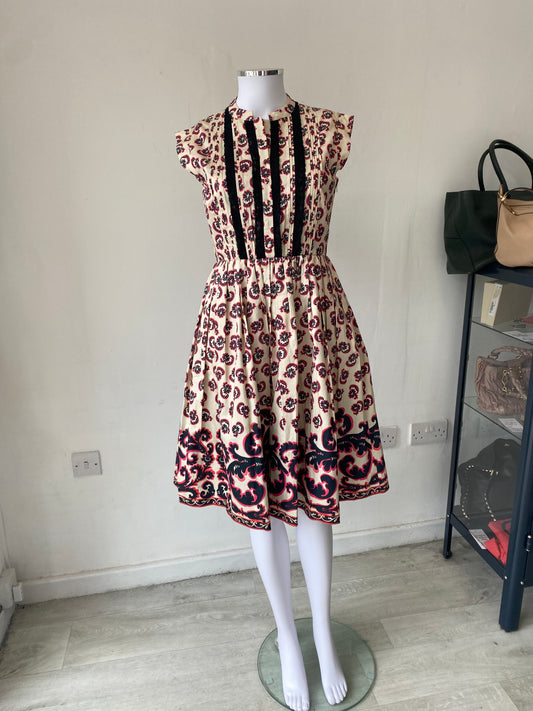 Somerset by Alice Temperley Floral Print Dress Size 8