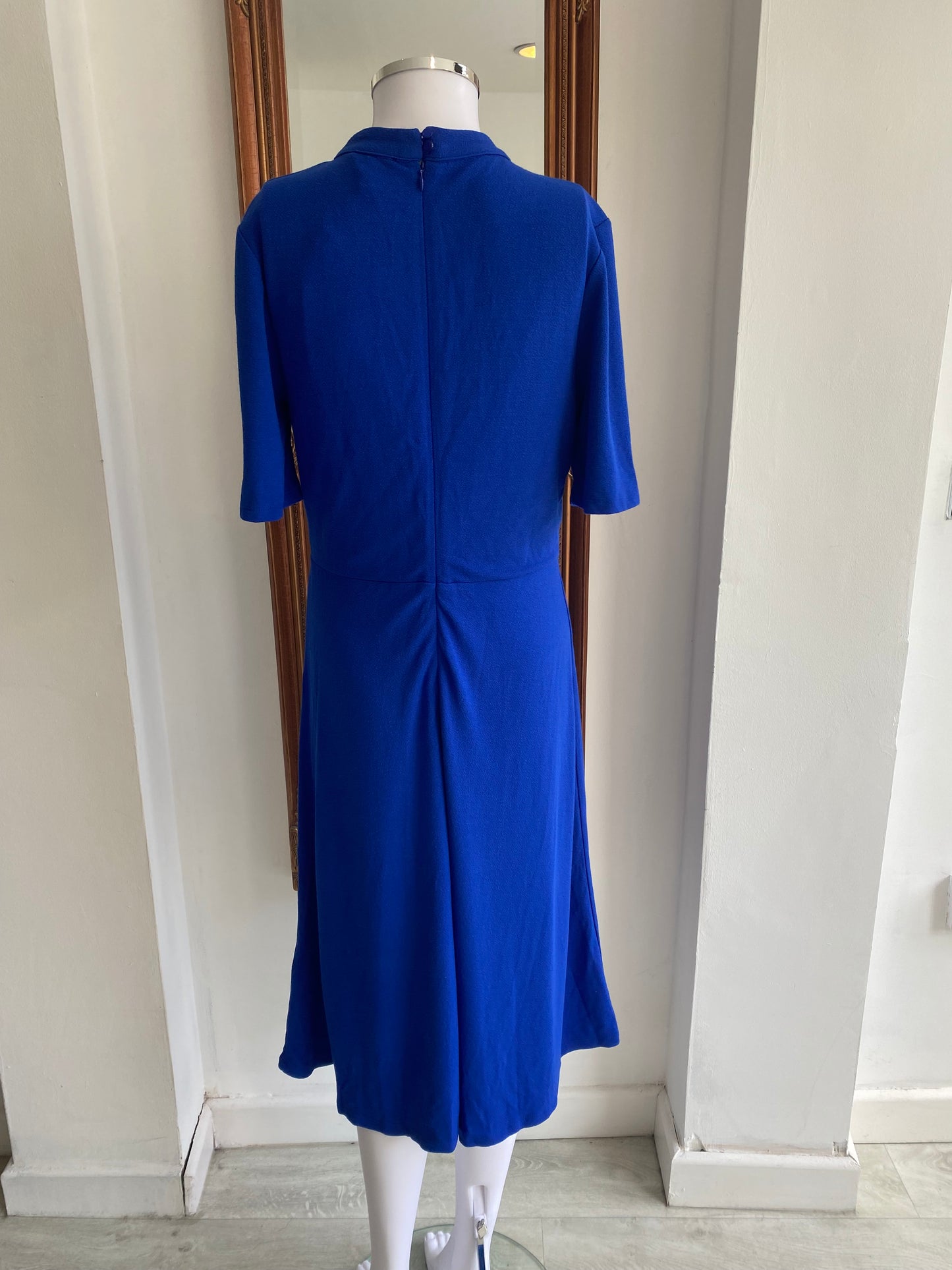 Phase Eight Blue Knot Dress Size 12