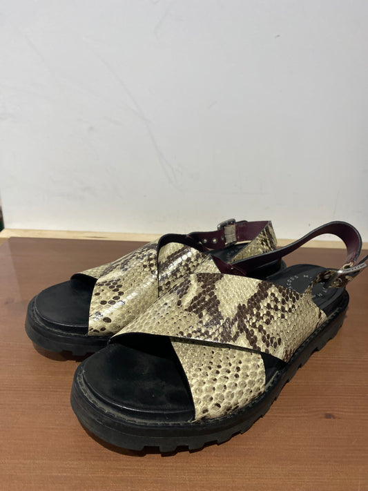 Marc Jacobs Snake Sandals with Dust Bag and Box