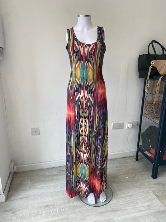 Dabulong Aztec Print Maxi Dress Size 8