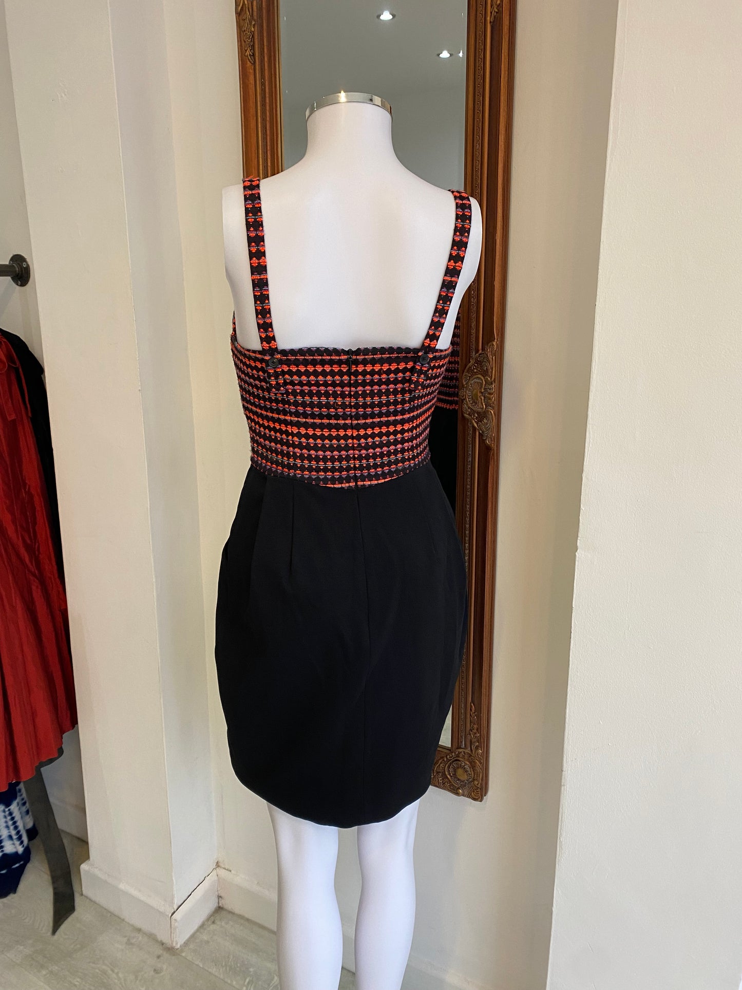 Paul Smith Black and Tweed Dress Size 6