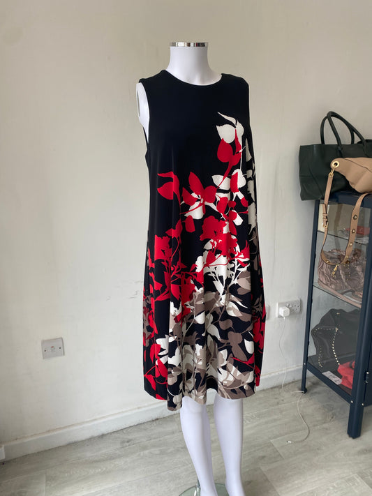 DKNY Printed Dress Size 12