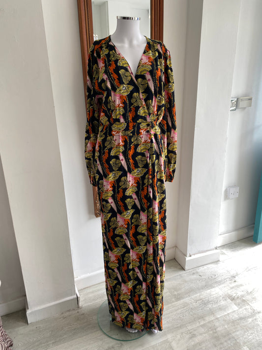 Somerset by Alice Temperley Patterned Jumpsuit Size 14 New with Tags