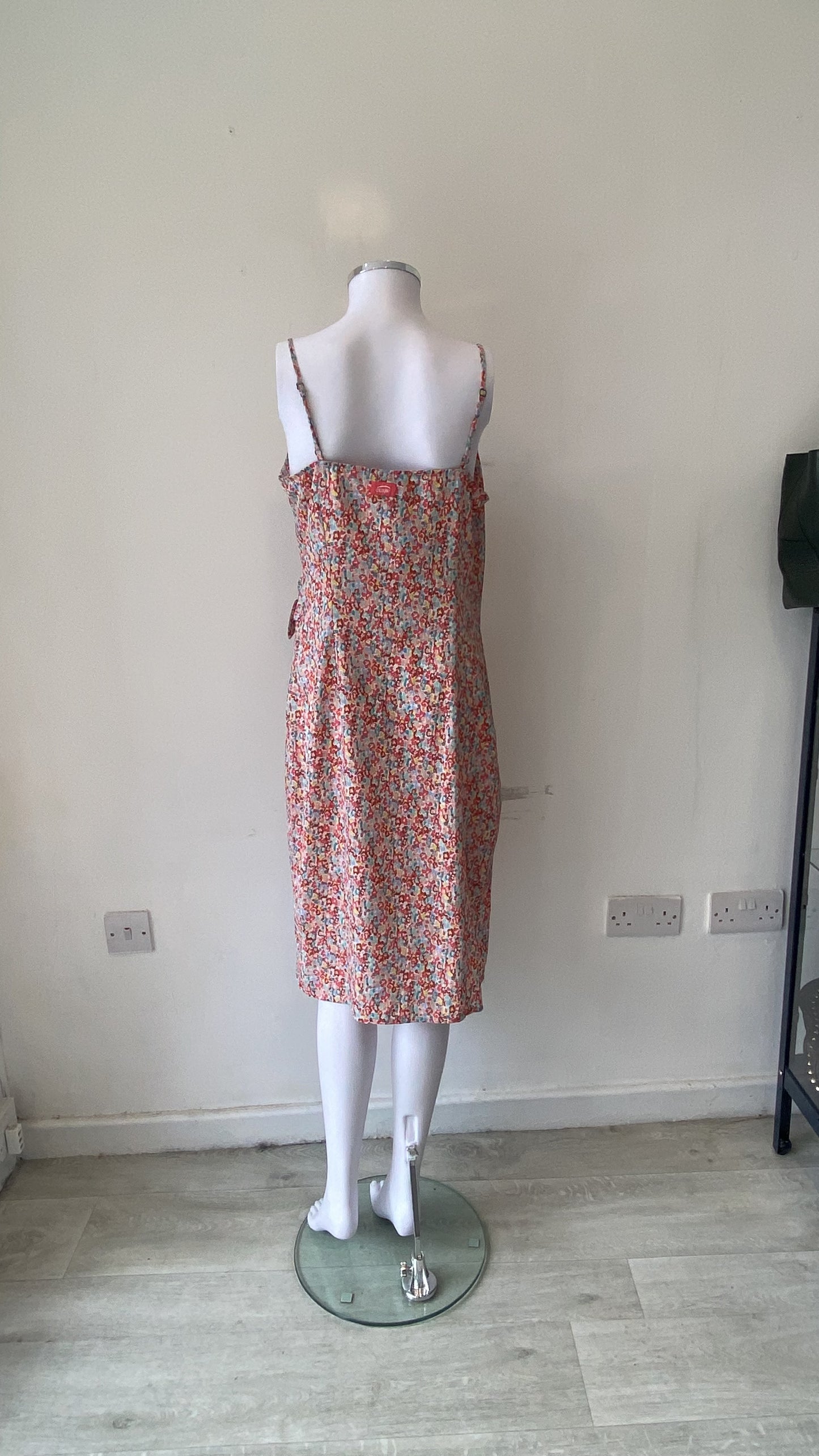 Oxbow Ditzy Floral Print Wrap Dress Size Small 8-10