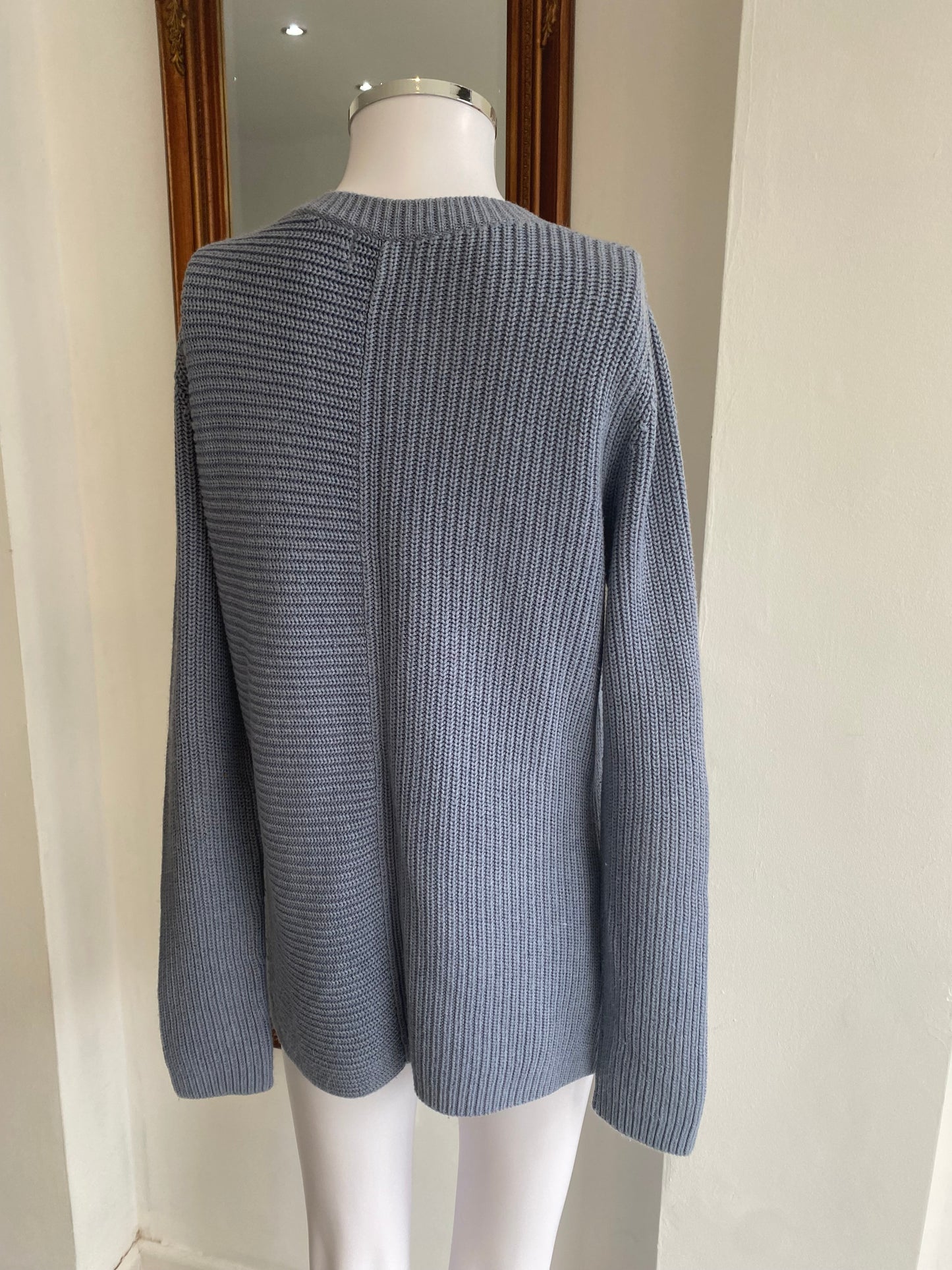 Jigsaw Blue Jumper Size Medium 12-14