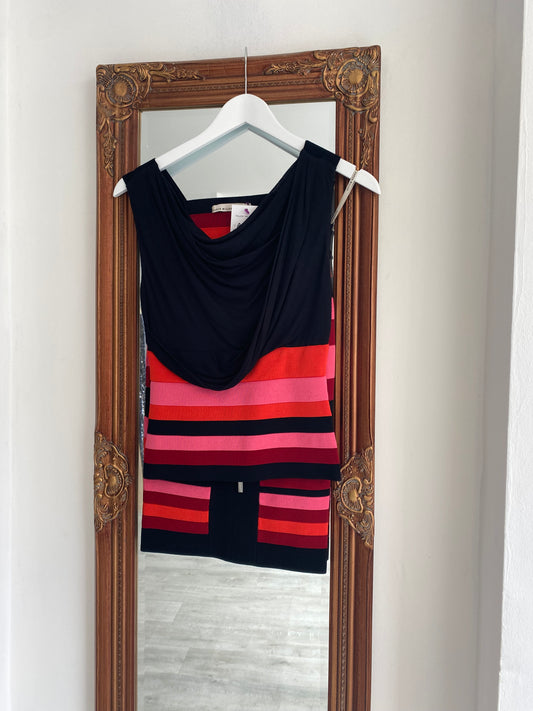 Karen Millen Bodycon Top and Skirt Set Y2K Style Size 8