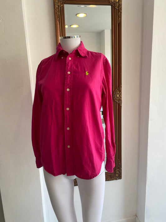 Ralph Lauren Pink Shirt Size 8