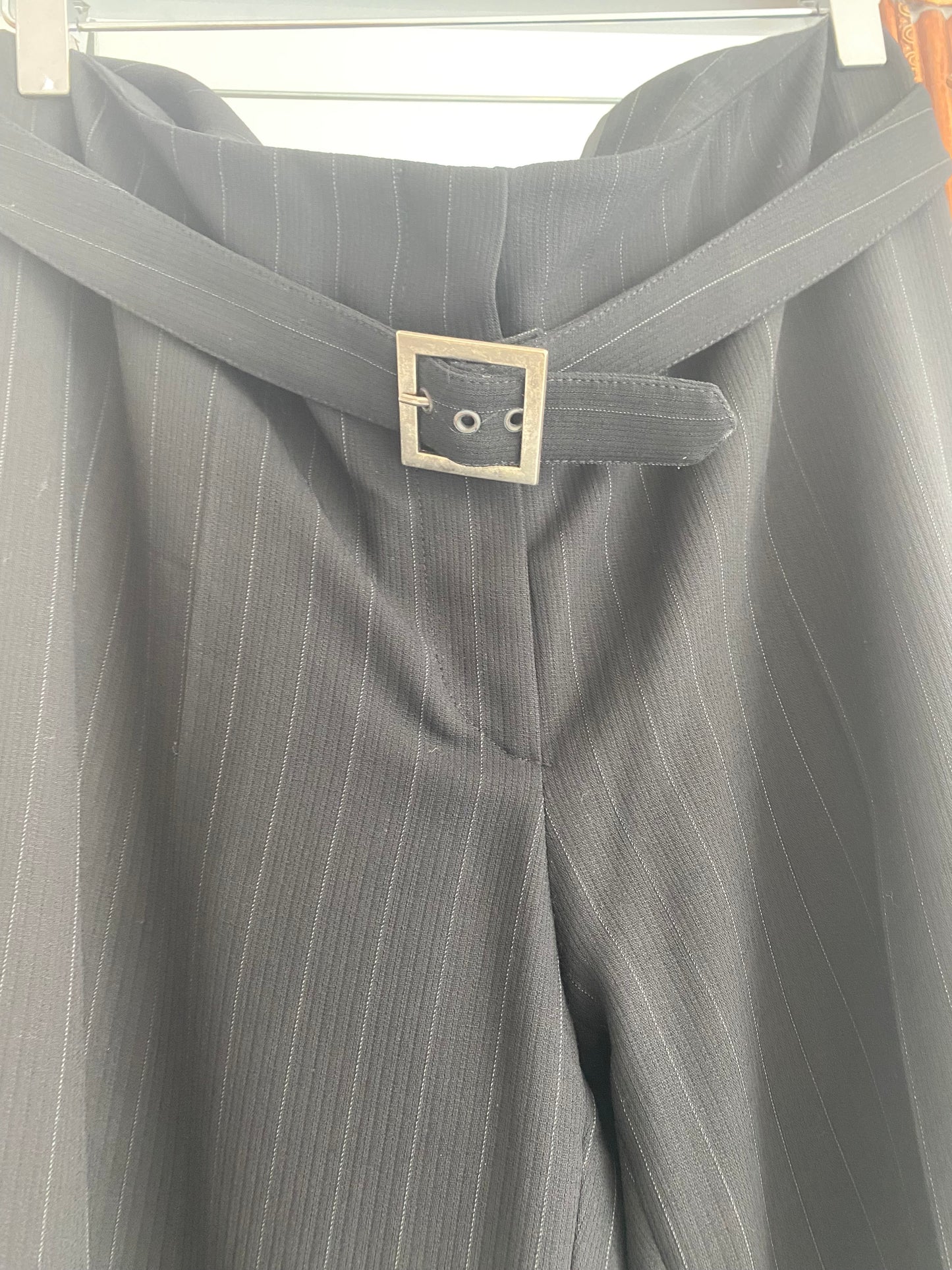 Emporio Armani Pinstripe Trouser Suit Size 10