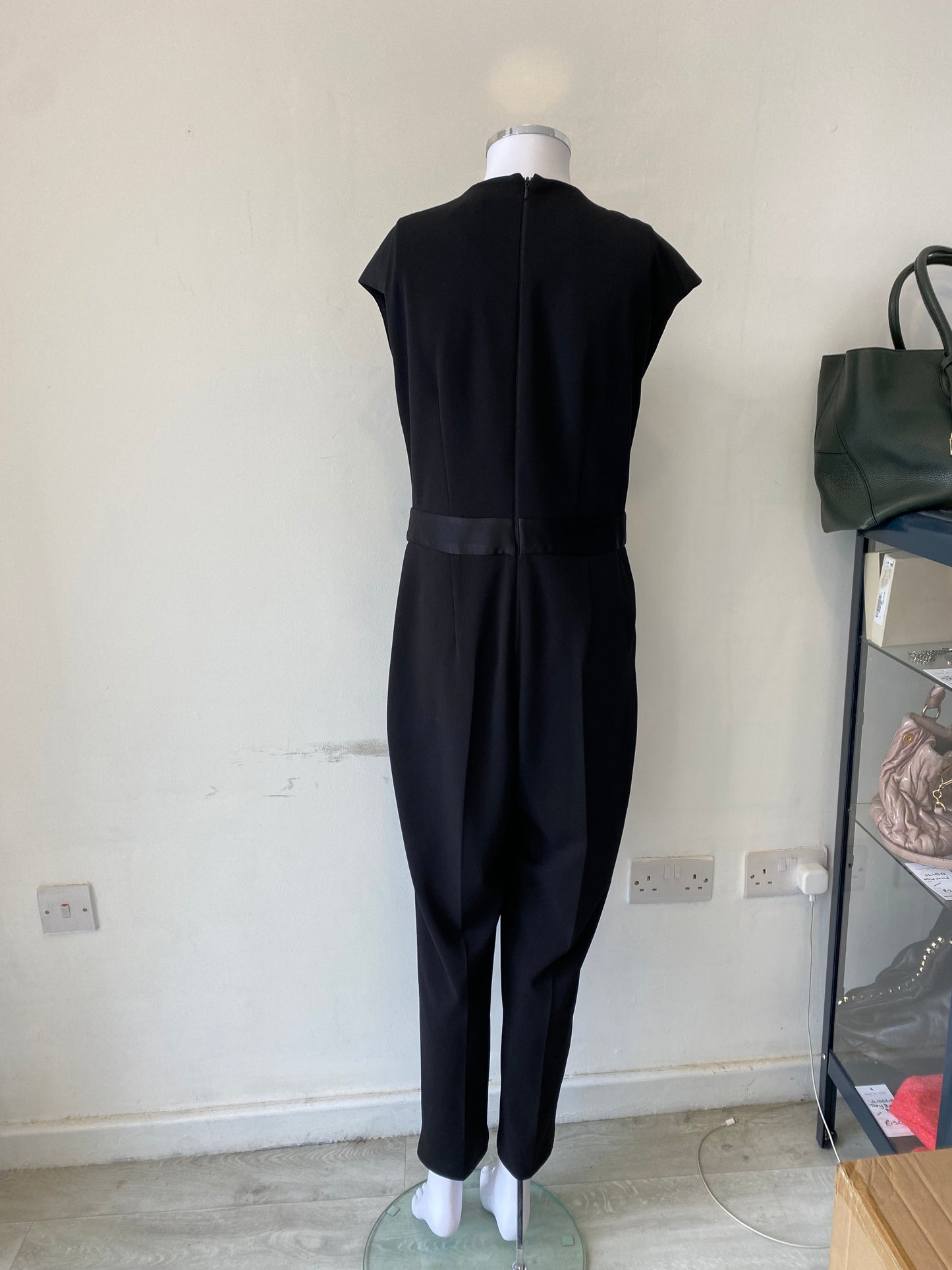 Coast Black Jumpsuit Size 12