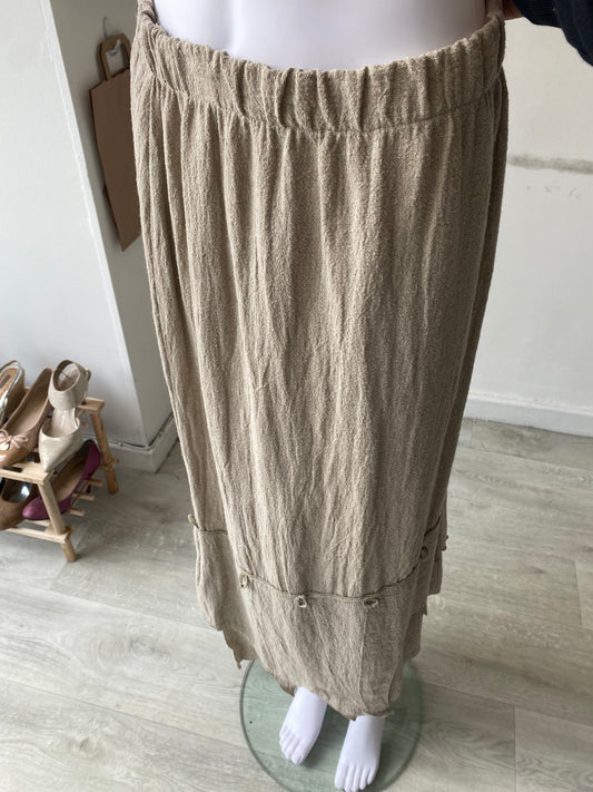 Zele Linen Skirt Size 16