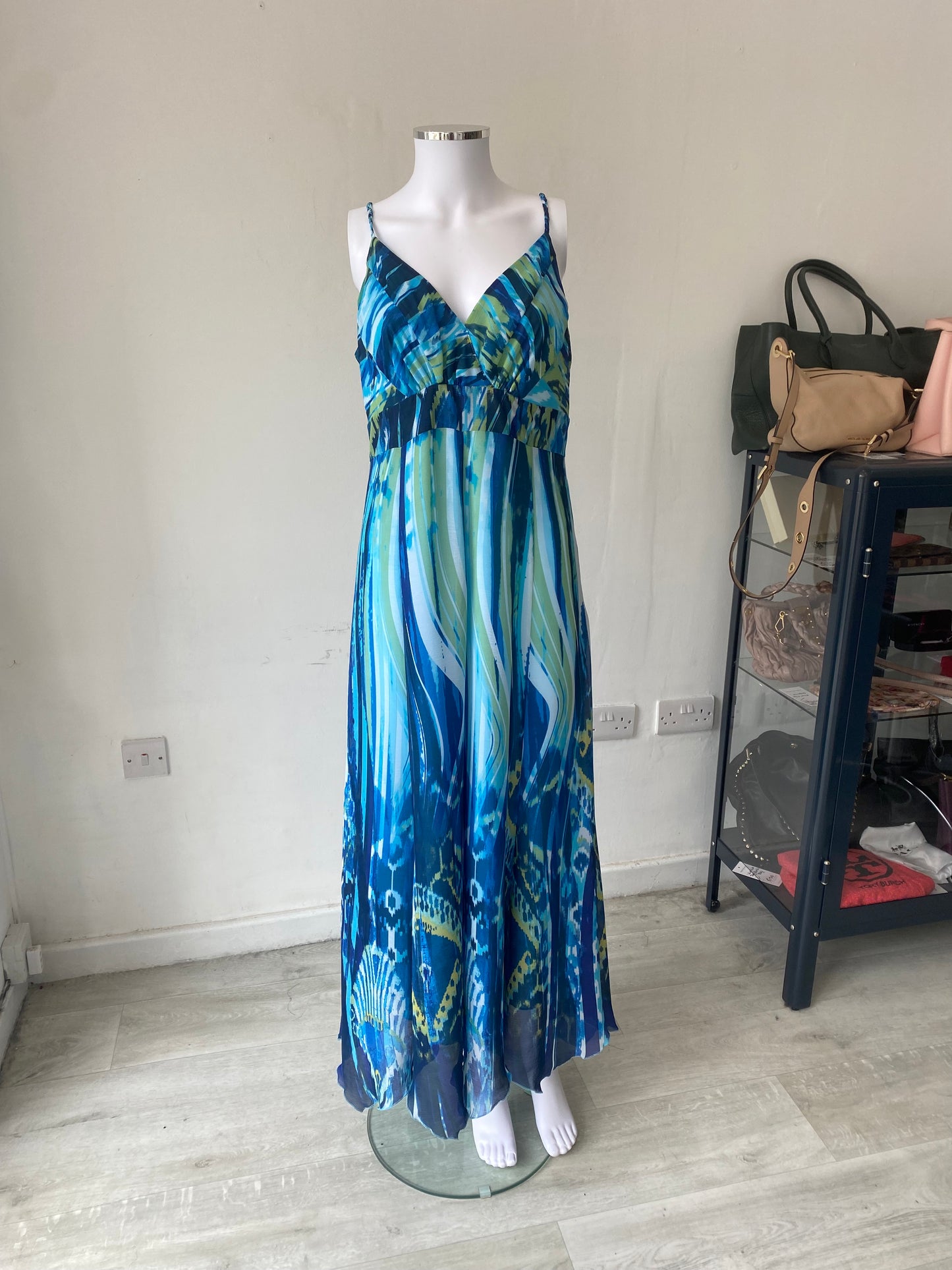 Per Una Printed Maxi Dress Size 14