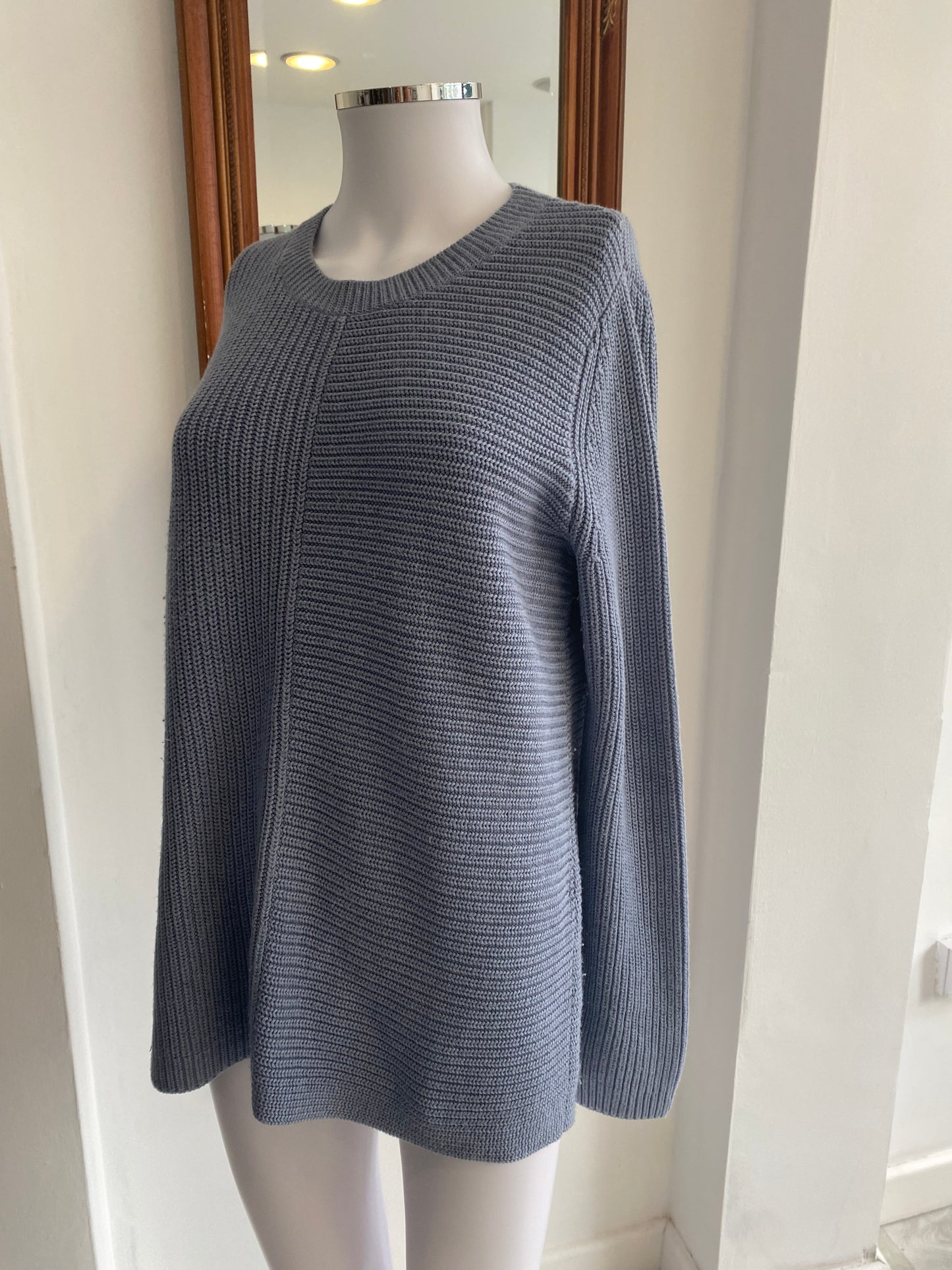 Jigsaw Blue Jumper Size Medium 12-14