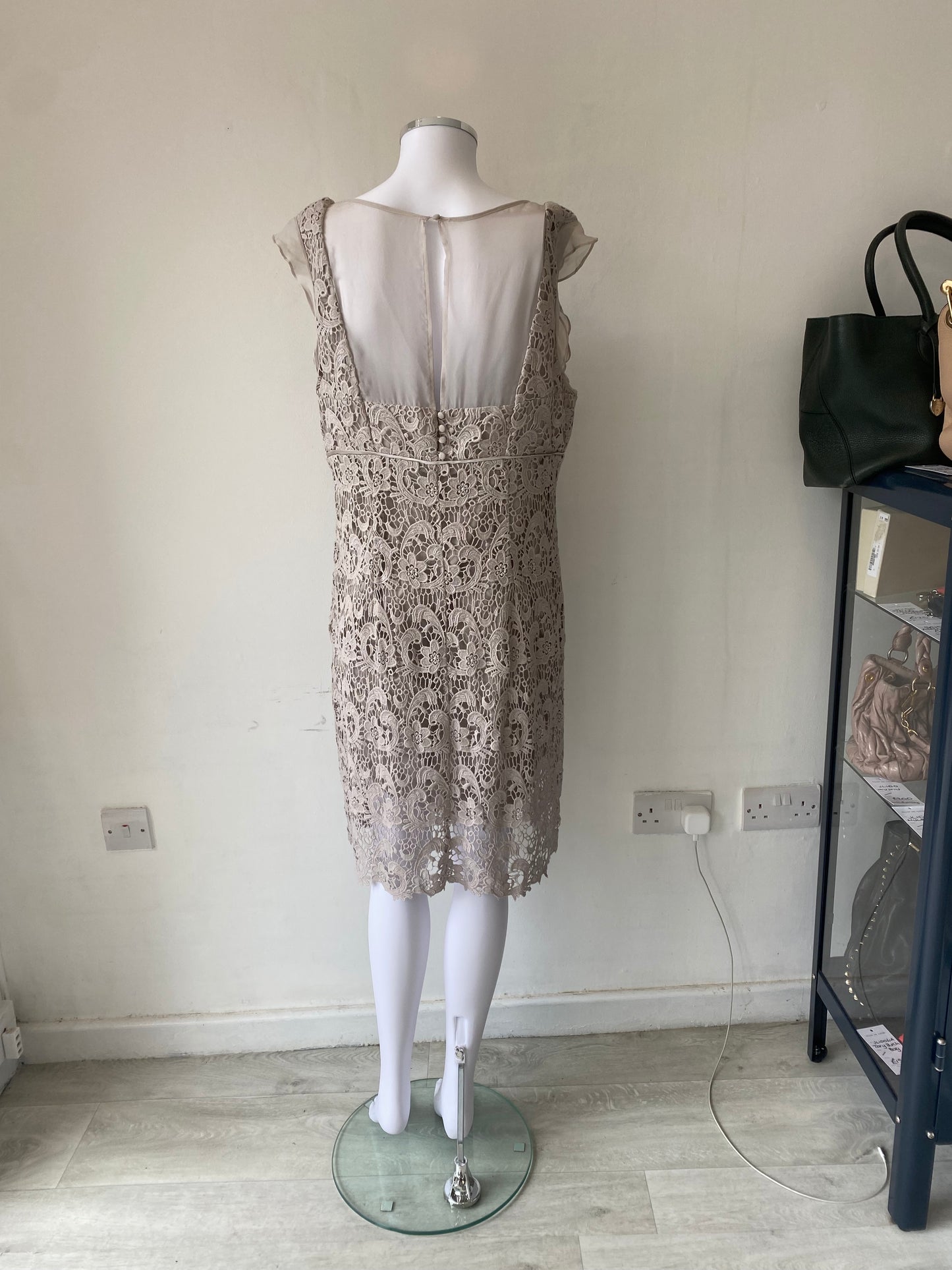 Mint Velvet Lace Dress Size 16