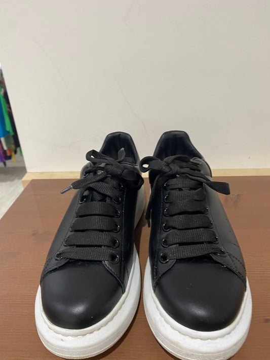 Alexander McQueen Leather Trainers Size 6.5