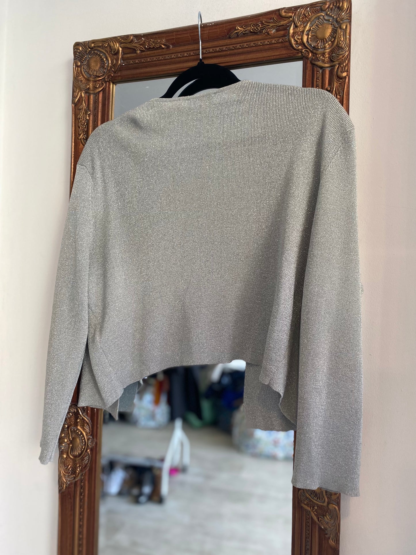 Phase Eight Silver Cardigan Size 16