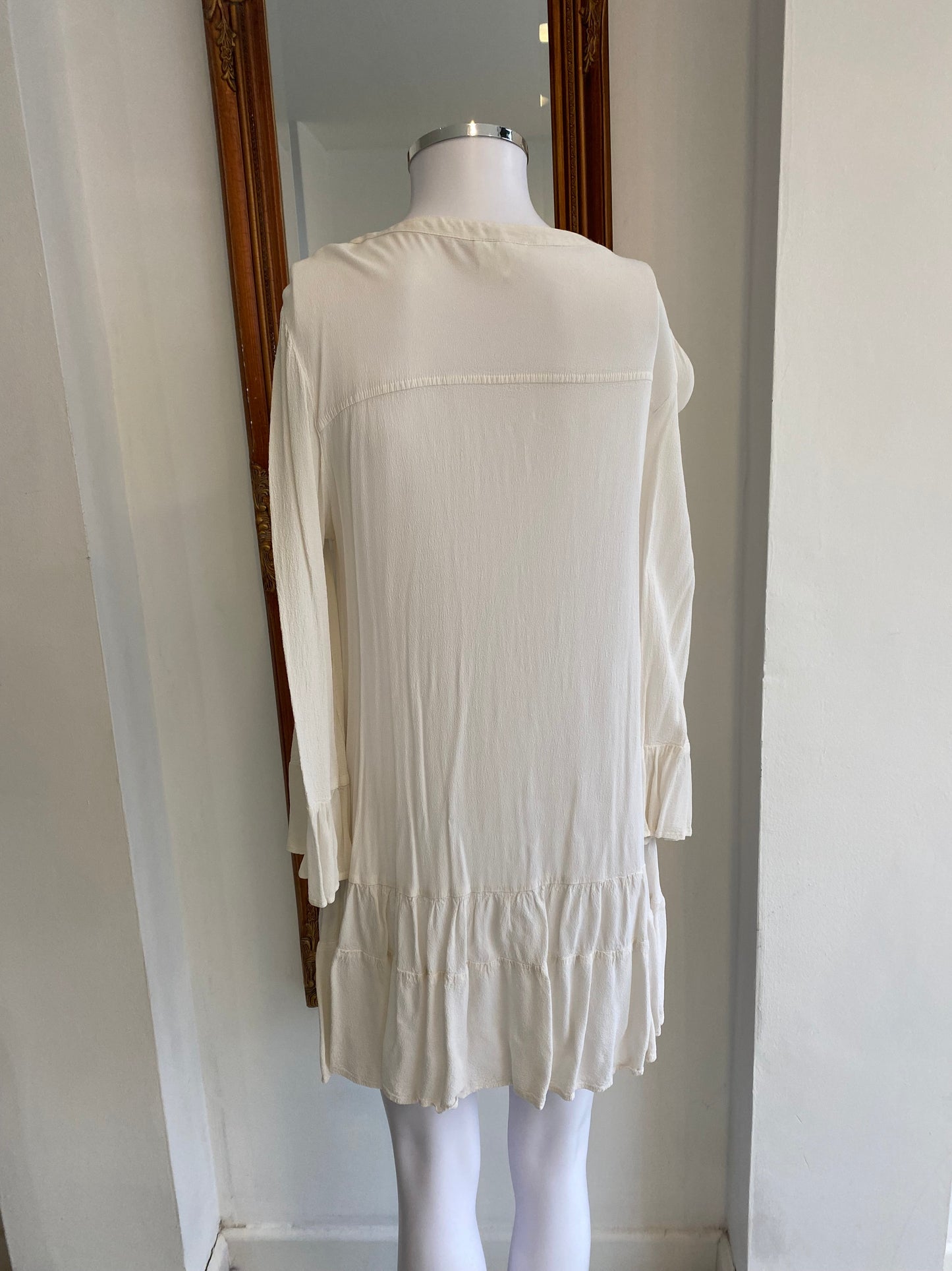 Ghost Cream Shirt or Dress Size Small 8-10