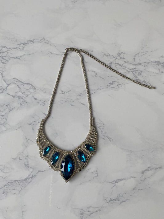 Blue Stone Necklace