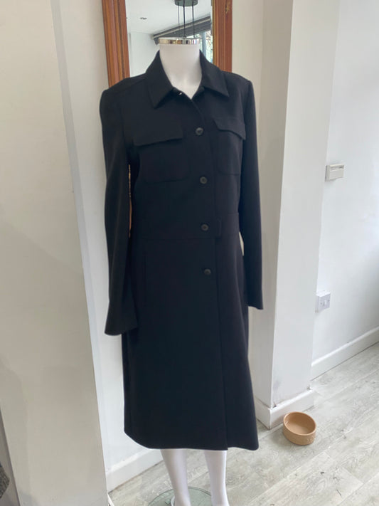 Planet Black Trench Coat Size 8